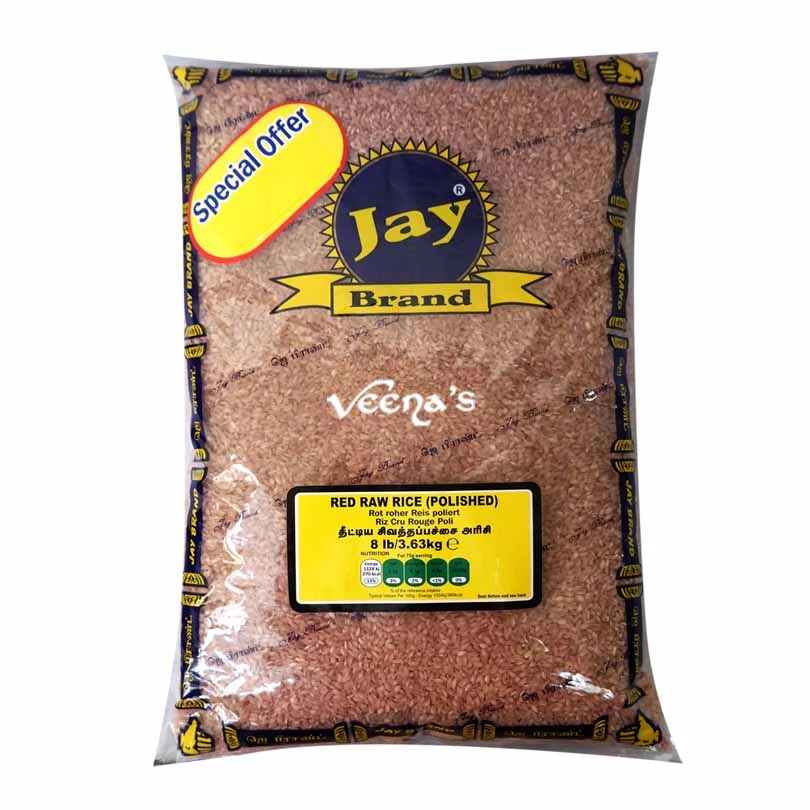 Jay Brand Red Raw Rice (Polished) 1 Jay Brand Red Raw Rice (Polished)