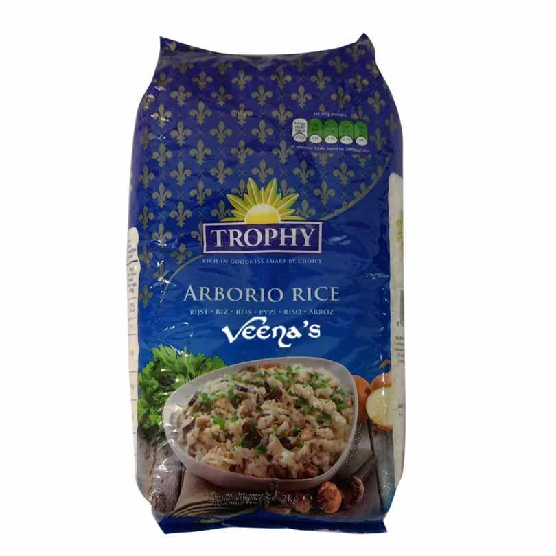 Trophy Arborio Rice 2kg 1 Trophy Arborio Rice 2kg