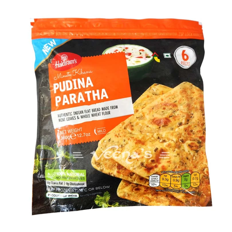 Haldiram's Pudina Paratha 360g 1 Haldiram's Pudina Paratha 360g