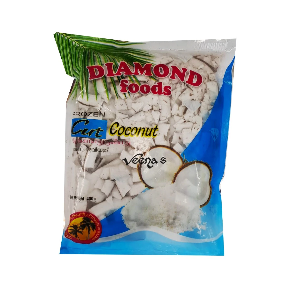 Diamond Frozen Cut Coconut 400g 1 Diamond Frozen Cut Coconut 400g
