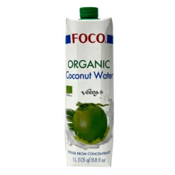 Foco Organic Coconut Water 1L