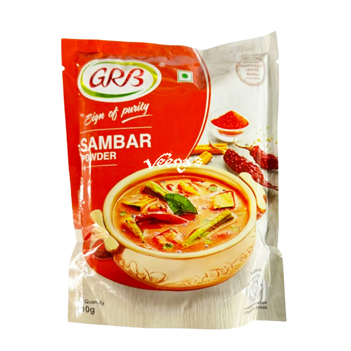 GRB Sambar Powder 200g 1 GRB Sambar Powder 200g