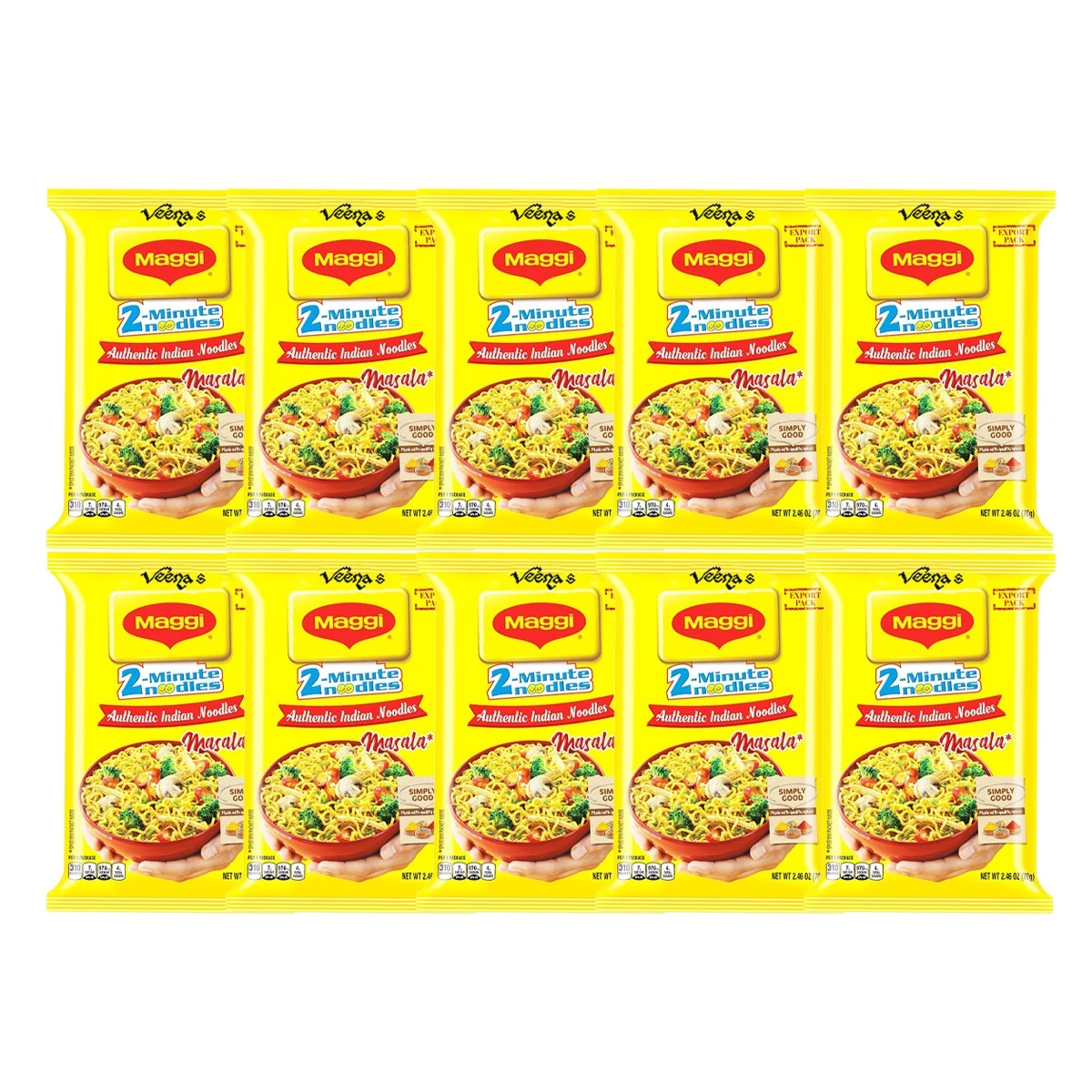 Maggi Masala Noodles 52g (10 For £2.20) 1 Maggi Masala Noodles 52g (10 For £2.20)