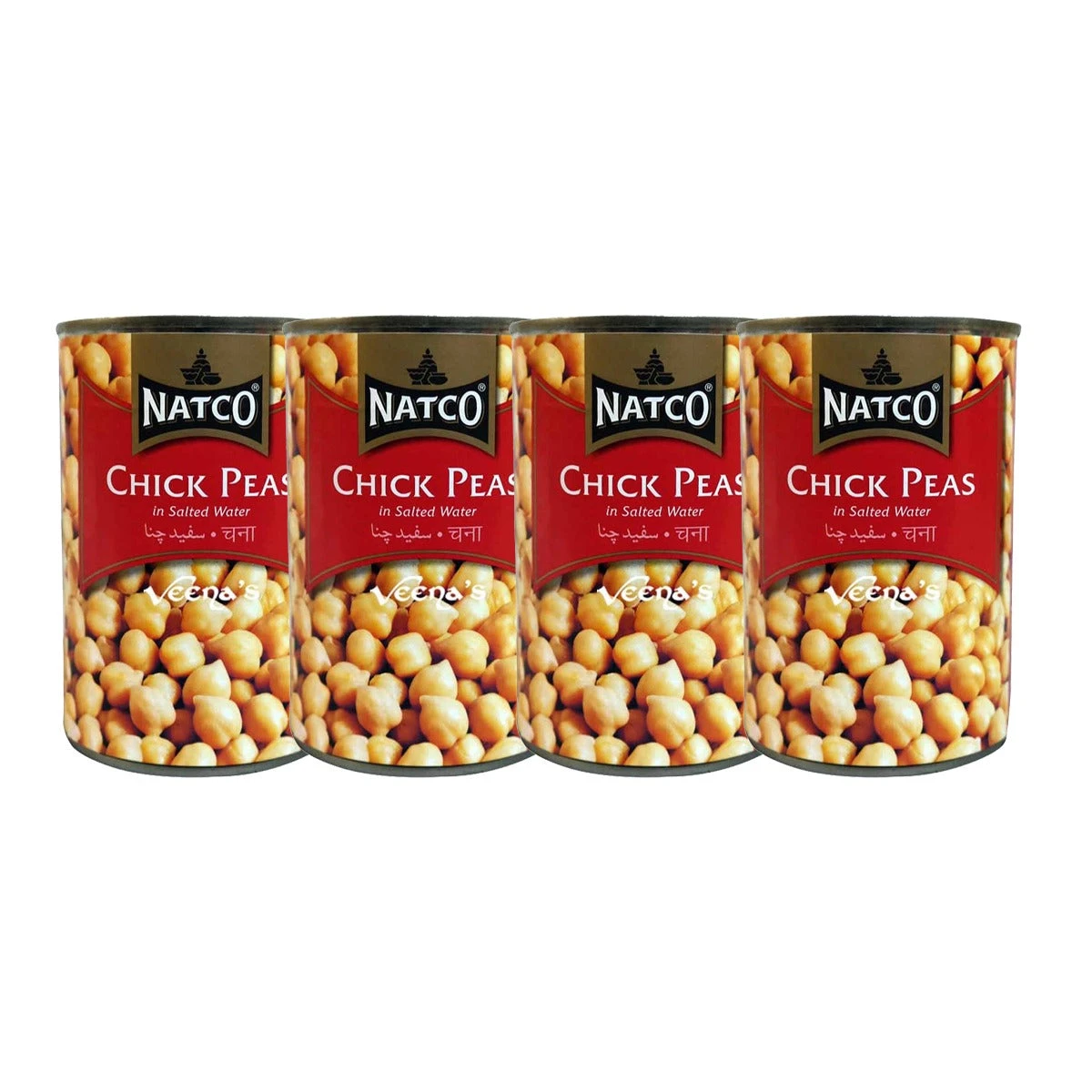 Natco Chick Peas (T) (Pack Of 4) 400g 1 Natco Chick Peas (T) (Pack Of 4) 400g