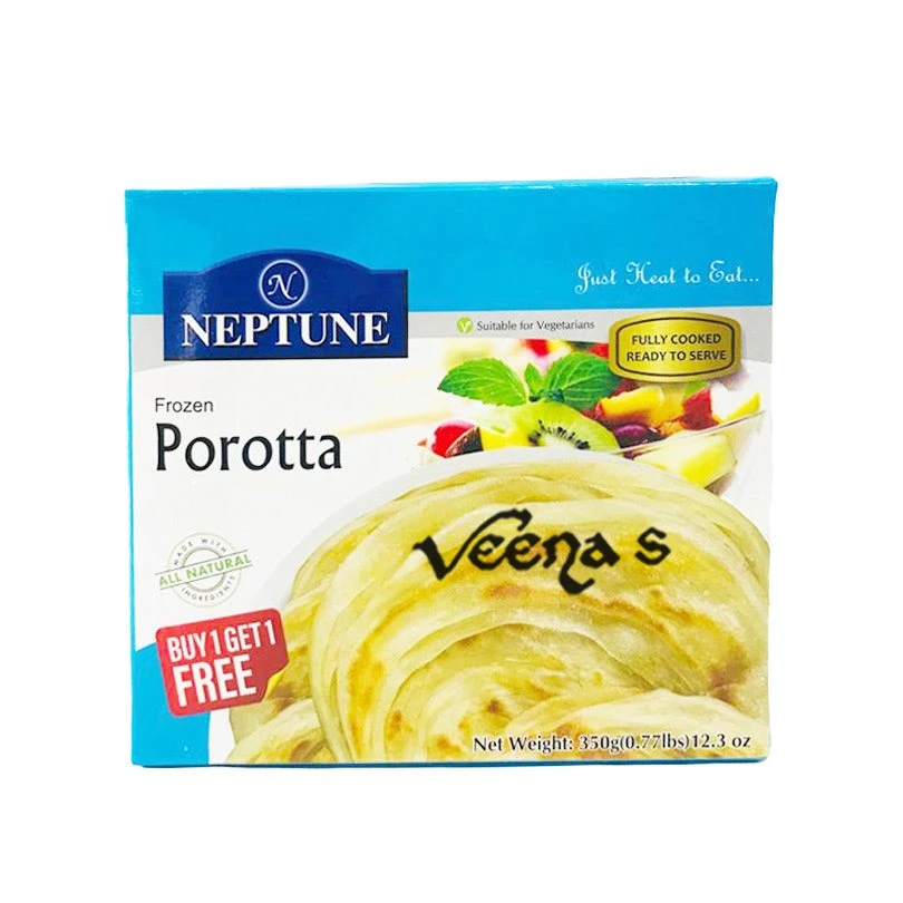 Neptune Frozen Porotta 350g (Buy 1 Get 1 Free) 1 Neptune Frozen Porotta 350g (Buy 1 Get 1 Free)