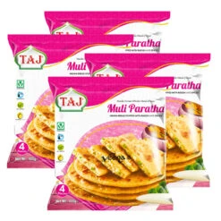 Taj Muli Paratha 4Pcs (Pack Of 4) 400g