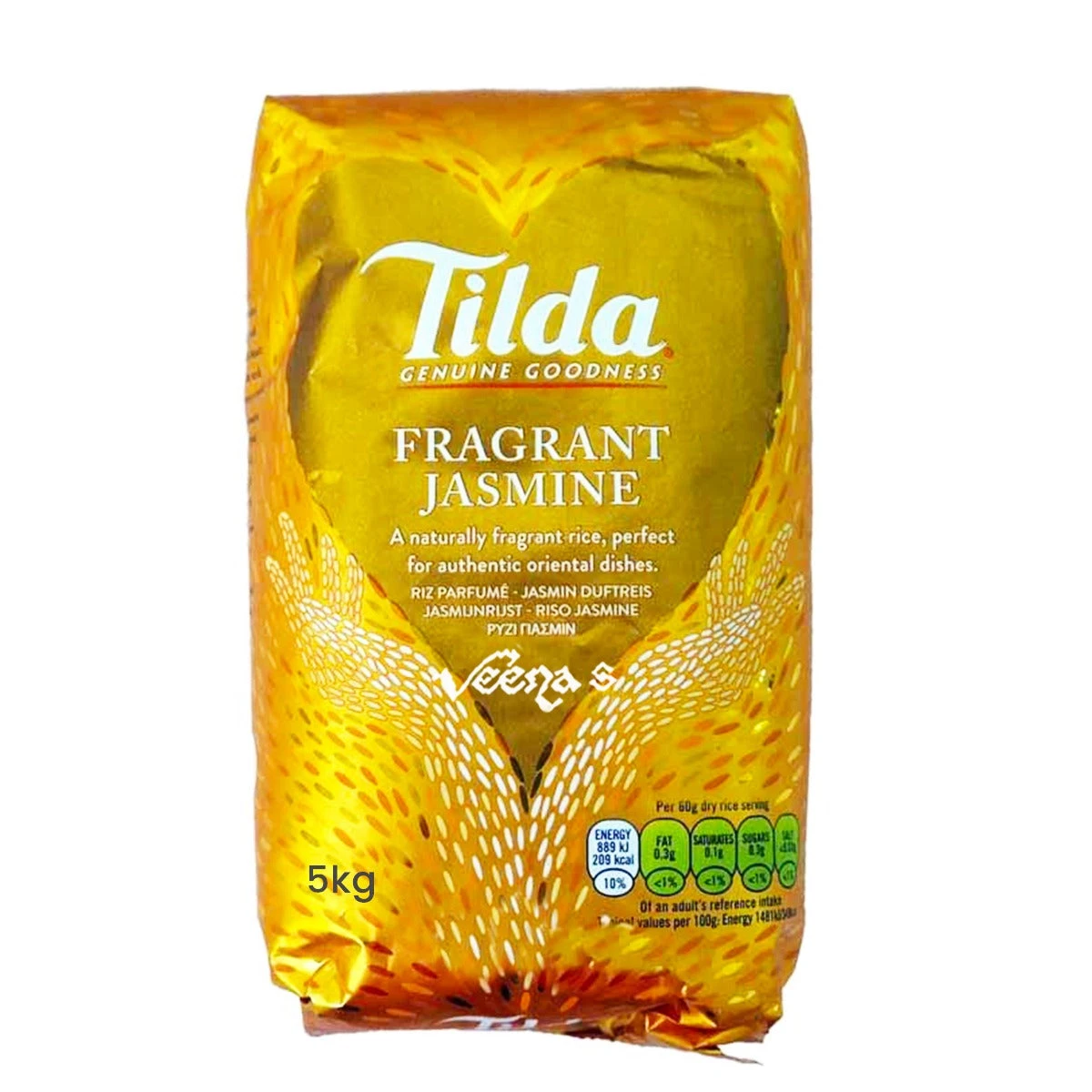 Tilda Fragrant Jasmine Rice 5kg 1 Tilda Fragrant Jasmine Rice 5kg