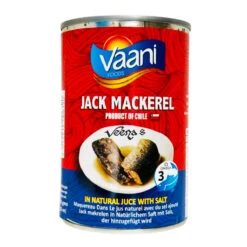 Vaani Foods Jack Mackerel In Natural Juice With Salt 425g