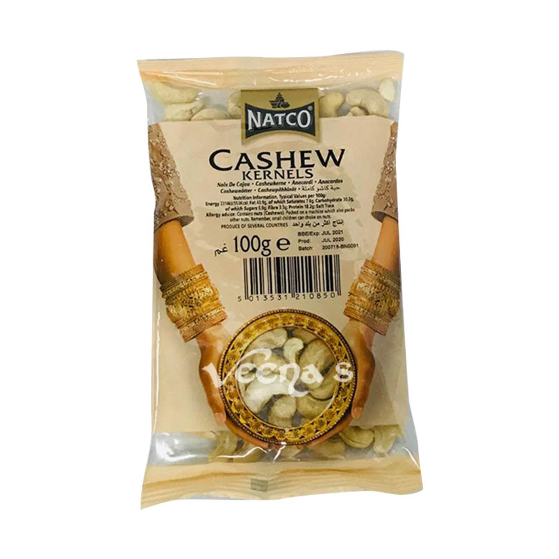 Natco Cashew Kernels 100g 1 Natco Cashew Kernels 100g