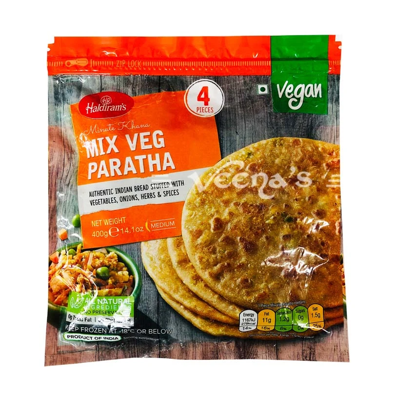 Haldiram's Mix Veg Paratha 400g 1 Haldiram's Mix Veg Paratha 400g