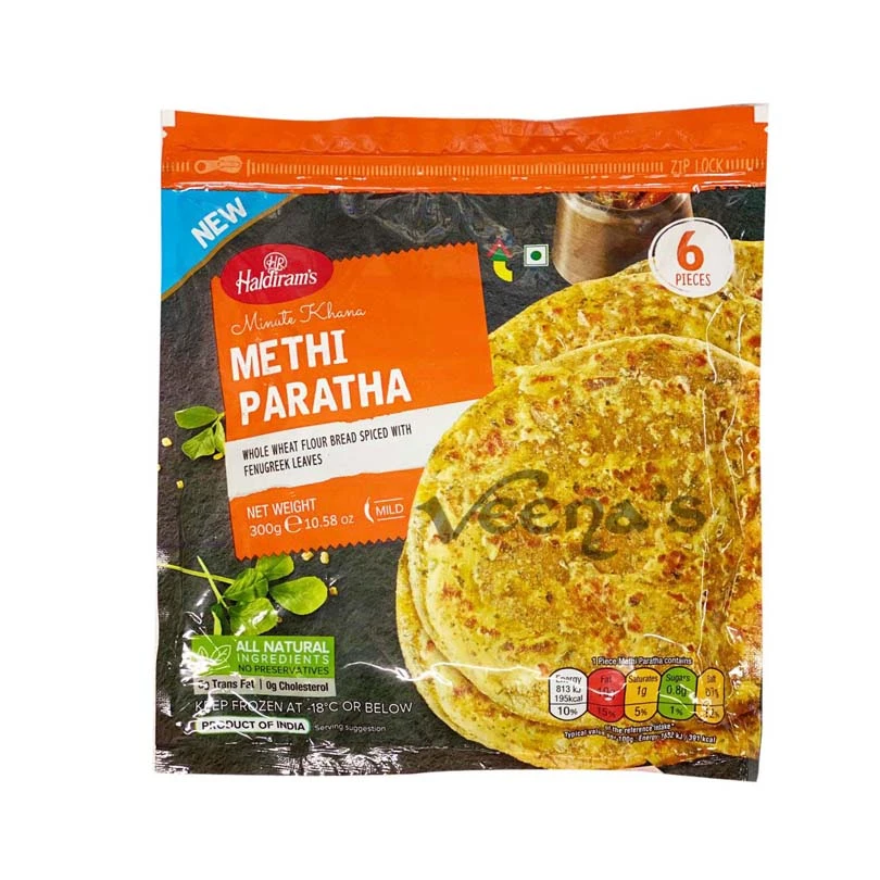 Haldiram's Methi Paratha 300g 1 Haldiram's Methi Paratha 300g
