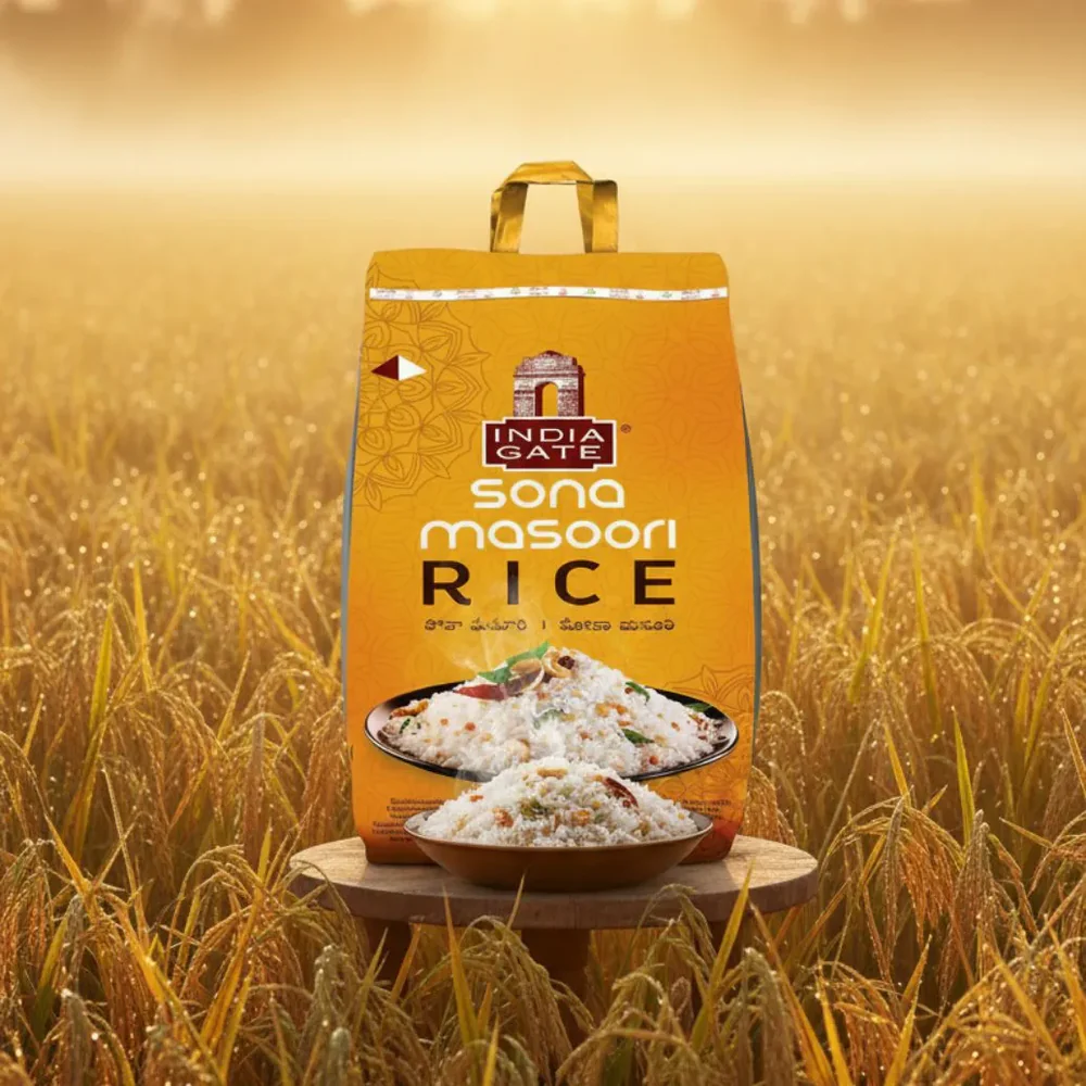 Veenas Shop -Veenas Shop india gate sona masoori rice 5kg pack 1
