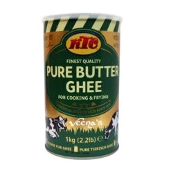 KTC Pure Butter Ghee 6 KTC Pure Butter Ghee -Veenas Shop ktc butter ghee 1kg