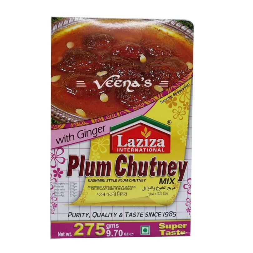 Laziza Plum Chutney Mix 275G 1 Laziza Plum Chutney Mix 275G