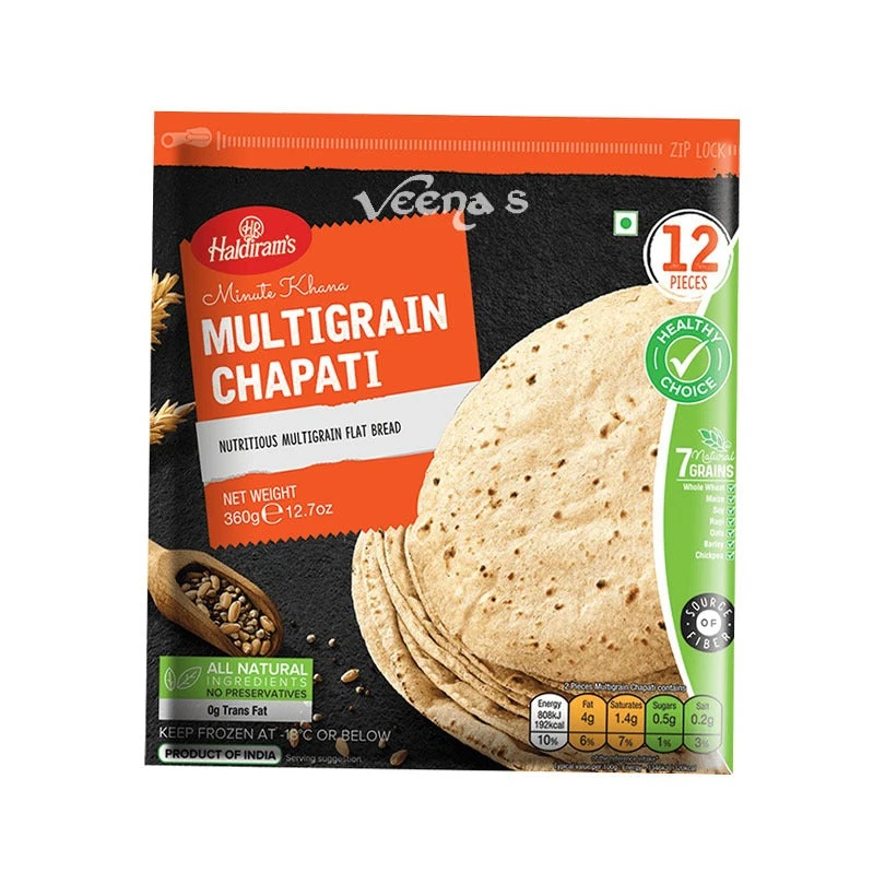 Haldiram's Multigrain Chapati 360g 1 Haldiram's Multigrain Chapati 360g