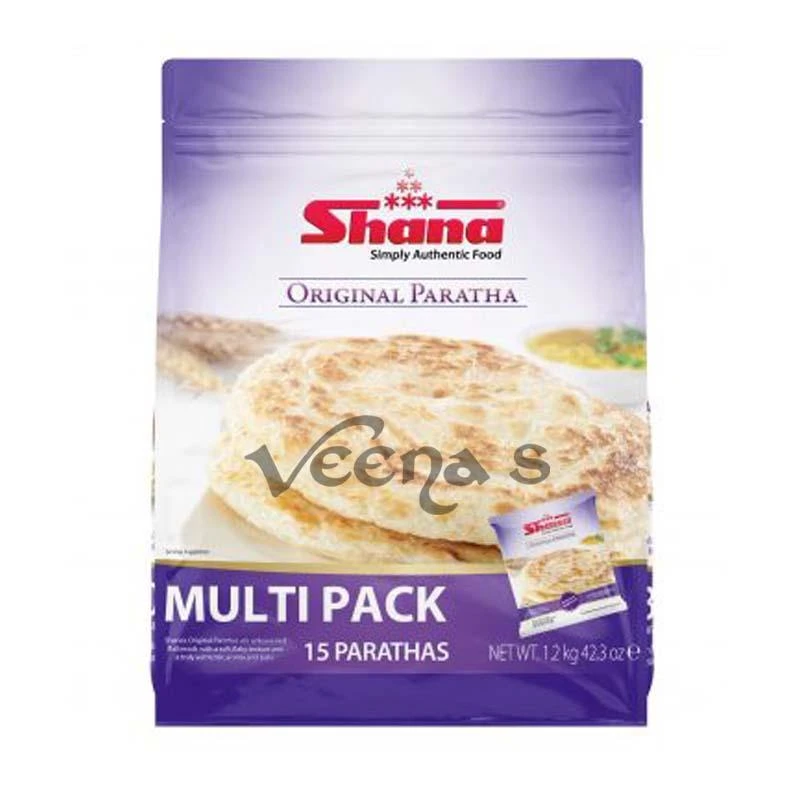 Shana Original Paratha Family Pack 15pcs 1.2kg 1 Shana Original Paratha Family Pack 15pcs 1.2kg