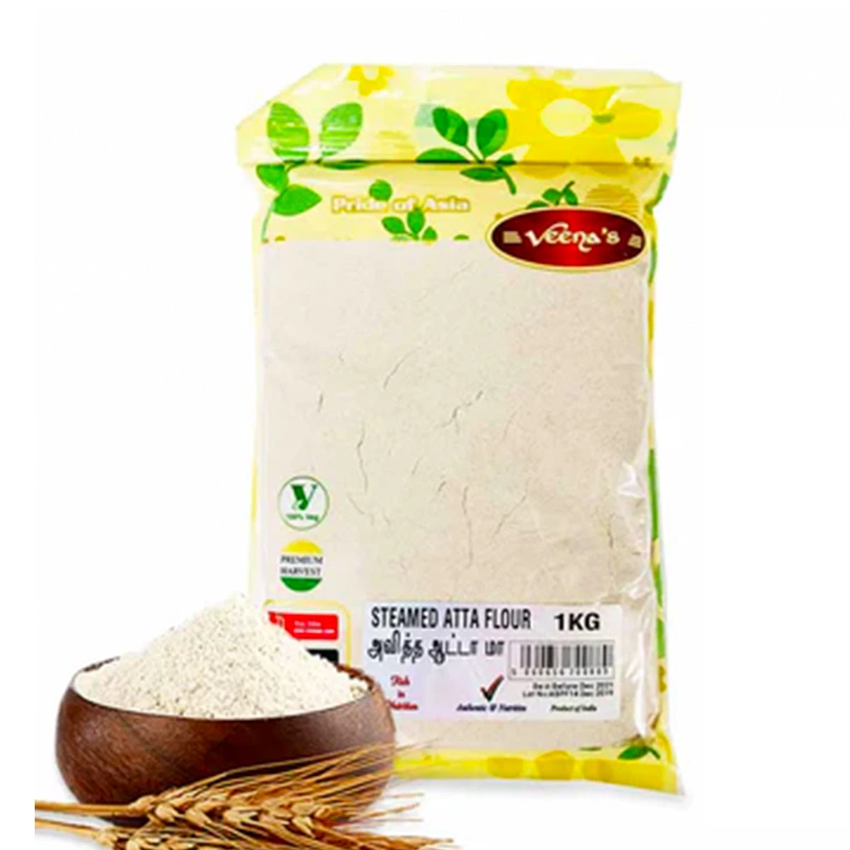 Veena's Steamed Atta Flour 1 Veena's Steamed Atta Flour
